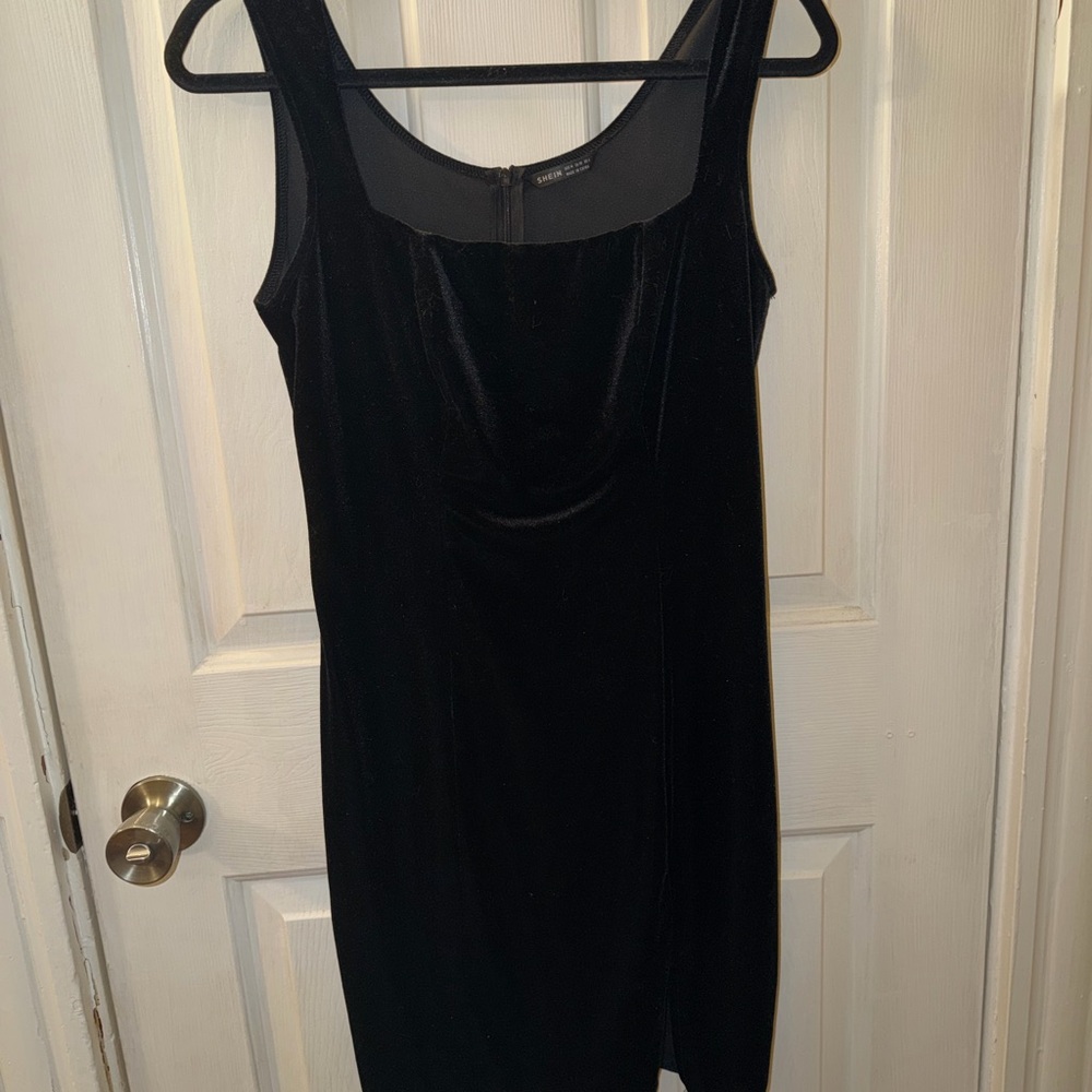 SHEIN Black Mini Dress